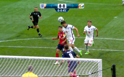 高清体育赛事直播画面截图，显示足球比赛